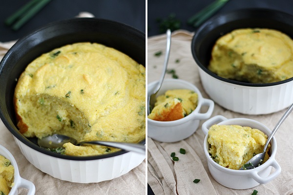 Buttermilk Spoonbread (gluten free) | www.theroastedroot.net