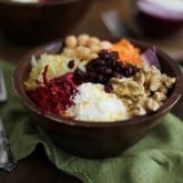 Raw Root Bowls with Zesty Orange Dressing