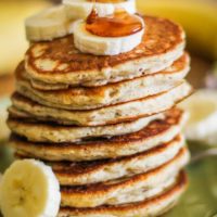 Gluten-Free Vegan Banana Pancakes