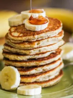 Gluten-Free Vegan Banana Pancakes