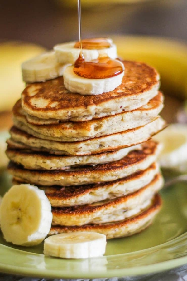 Gluten-Free Vegan Banana Pancakes
