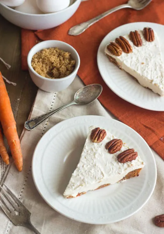 Carrot Cake Cheesecake (gluten-free)