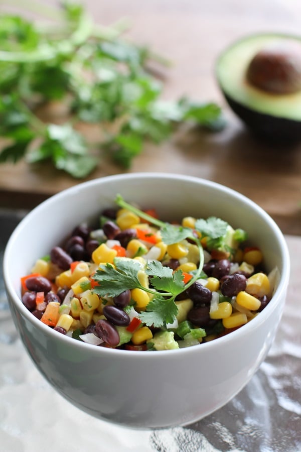 Southwest Black Bean and Corn Salsa
