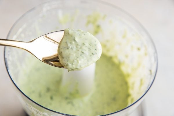 Spoonful of goddess dressing