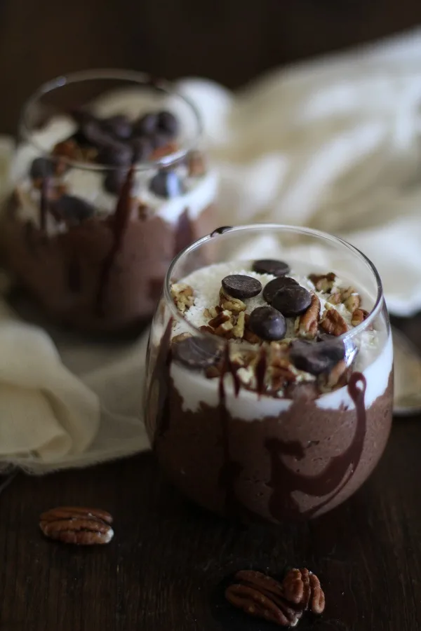 Vegan Chocolate Chia Seed Pudding