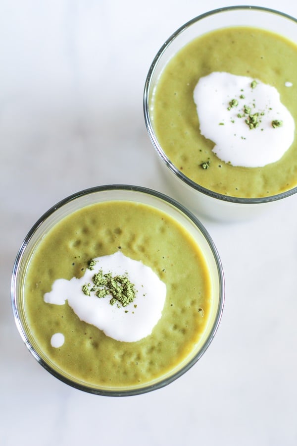 Mango Matcha Smoothie