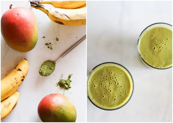 Mango Matcha Smoothie