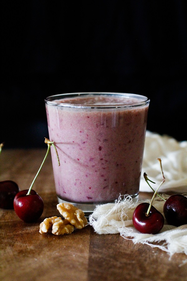 Cherry Walnut Smoothie - packed with antioxidants
