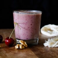 Cherry Walnut Smoothie - packed with antioxidants