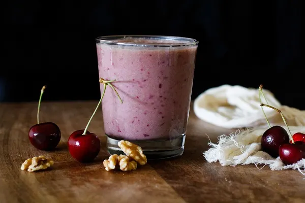 Cherry Walnut Smoothie - packed with antioxidants