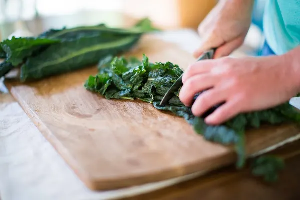 Spanish Cauliflower Rice with Kale - a recipe from Julia Mueller's cookbook, Let Them Eat Kale!