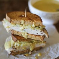 Turkey Pastrami Reuben with Mustard Aioli