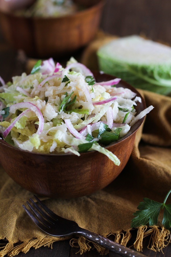 jicama and turnip slaw