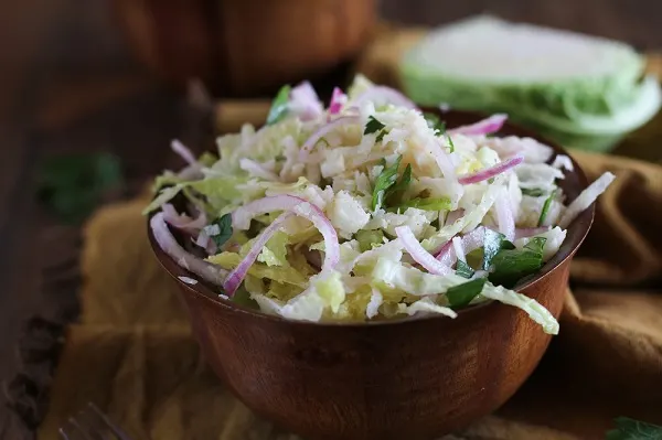 Jicama and Turnip Slaw