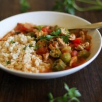 Louisiana-Style Chicken Soup with Okra