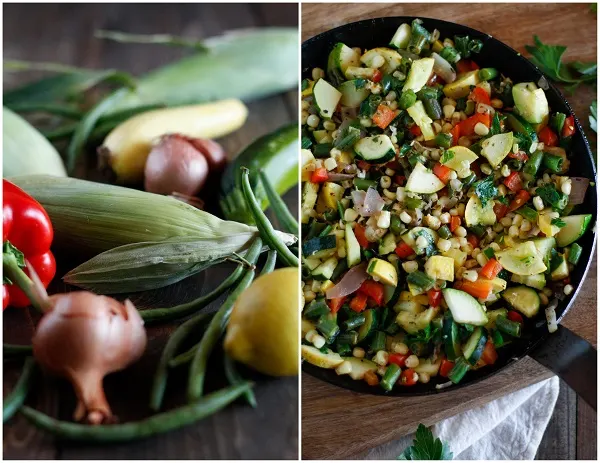 Charred Summer Vegetables @LodgeCastIron