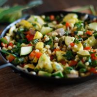 Charred Summer Vegetables @LodgeCastIron