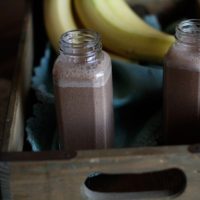 Chocolate Hemp Seed Smoothie | Full of protein, antioxidants, and minerals