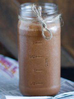 Healthy Frappuccinos | dairy-free and naturally sweetened