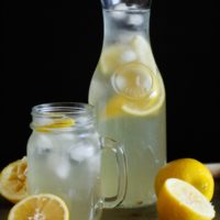 Naturally Sweetened Lemonade Margaritas