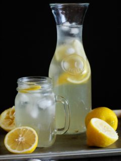 Naturally Sweetened Lemonade Margaritas