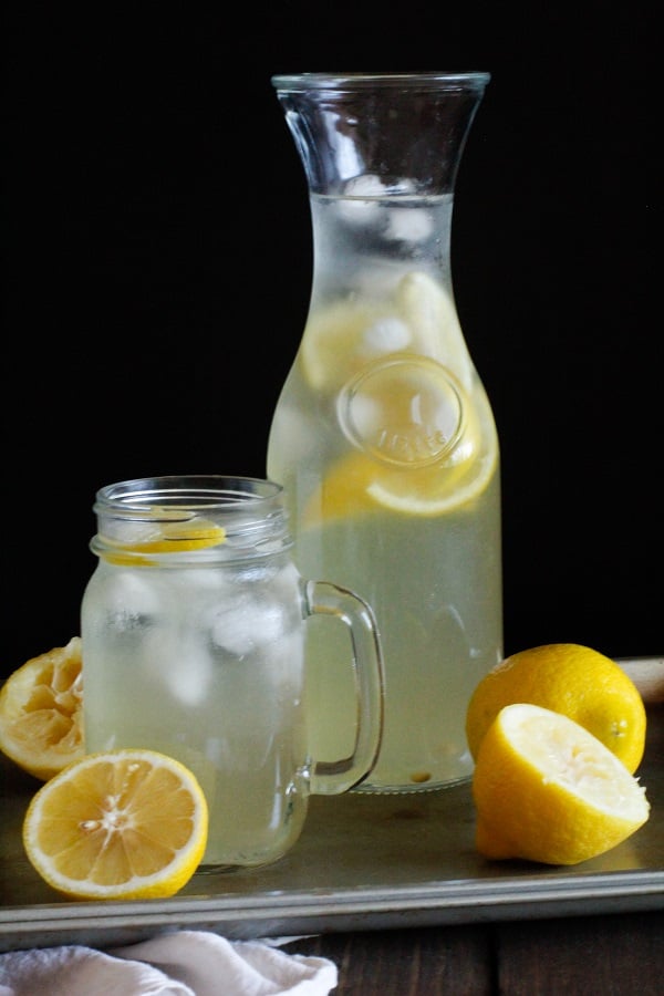 Naturally Sweetened Lemonade Margaritas
