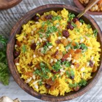 Ginger Turmeric Aromatic Rice