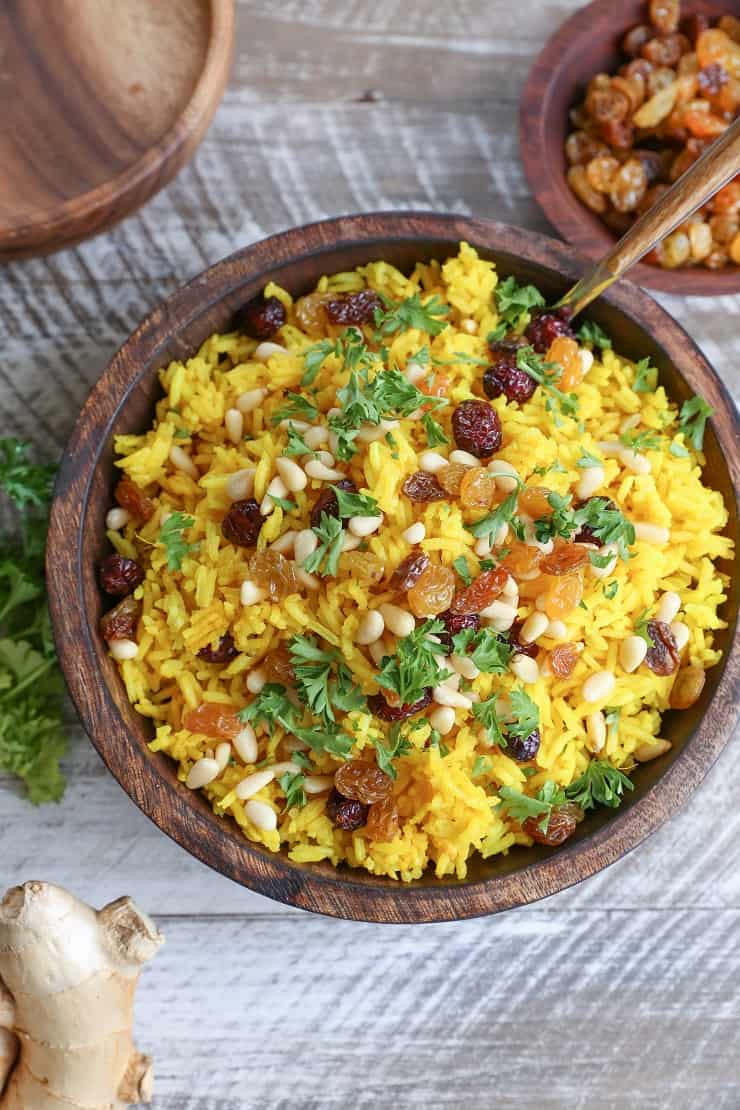 Ginger Turmeric Aromatic Rice