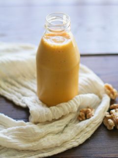 Pumpkin Spice Smoothie - dairy-free and healthy!