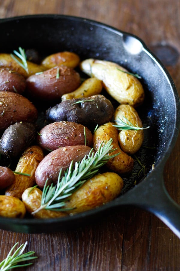 HEALTHY HOLIDAY SIDE DISHES Rosemary Roasted Fingerling Potatoes