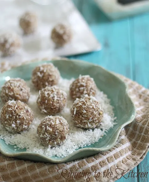 Coconut Nut Balls from Running to the Kitchen #paleo