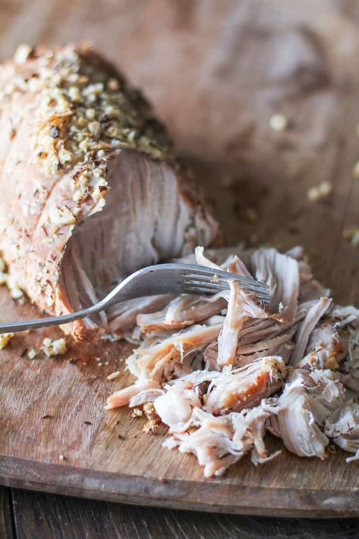 Cider Chai Crock Pot Pulled Pork - only a few ingredients are necessary to make this simple and delicious recipe!