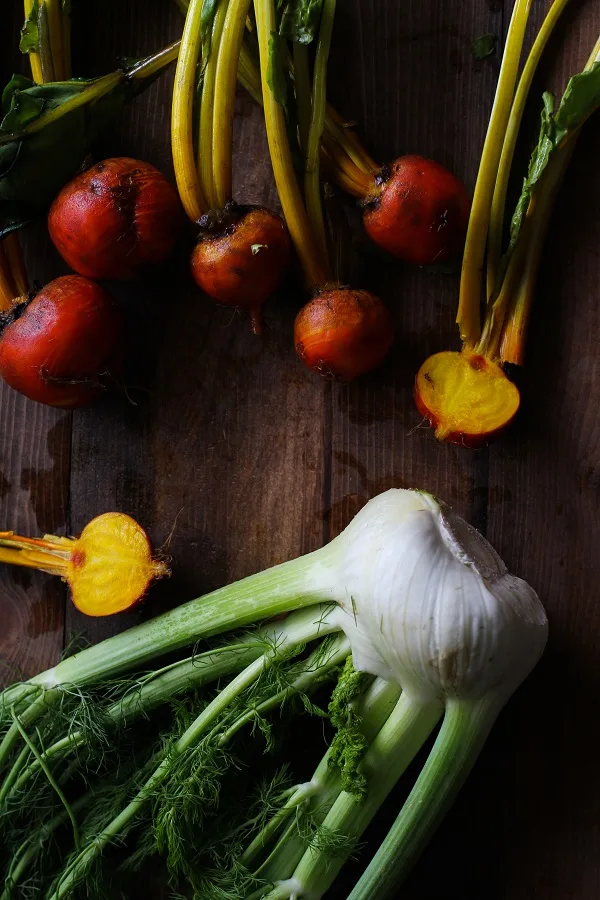 Golden Beet and Fennel Soup