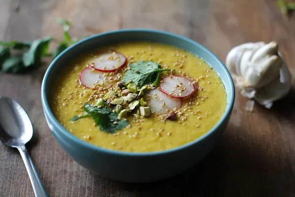 Golden Beet and Fennel Soup