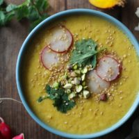 Golden Beet and Fennel Soup