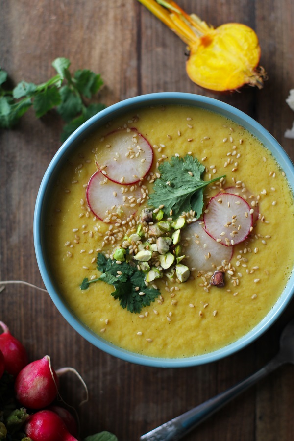 Golden Beet and Fennel Soup