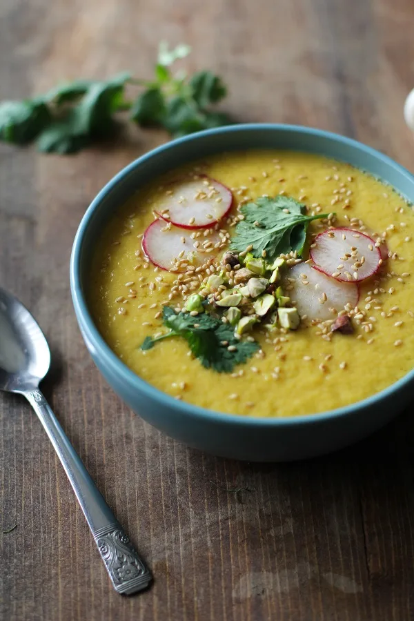 Golden Beet and Fennel Soup