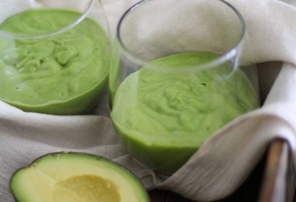 Pear Avocado Kale Smoothie #detox #greensmoothie #recipe