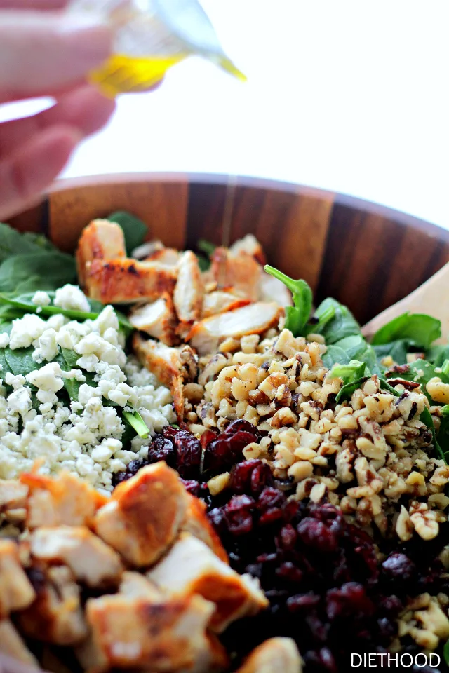 Cherry Walnut Chicken Salad from Diethood