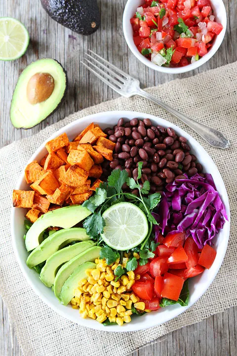 Sweet Potato and Black Bean Salad from Two Peas and Their Pod