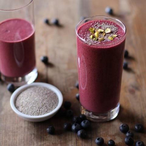 Beet Berry Apple Smoothie - full of vitamins, minerals, and antioxidants. @roastedroot