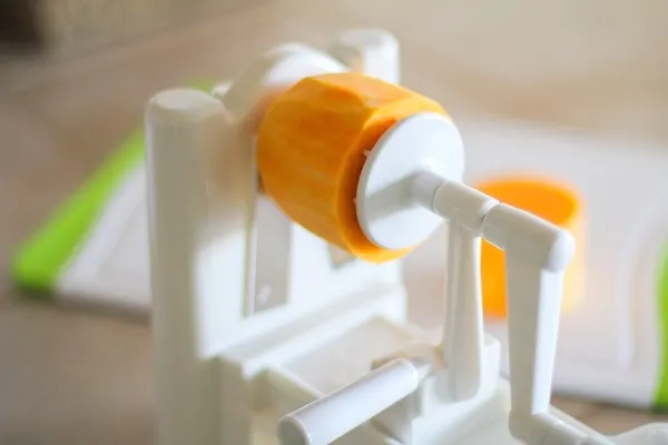 How to Spiralize a Butternut Squash @roastedroot