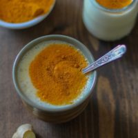 Orange Ginger Turmeric Lassi - full of antioxidants! #detoxsmoothie @roastedroot