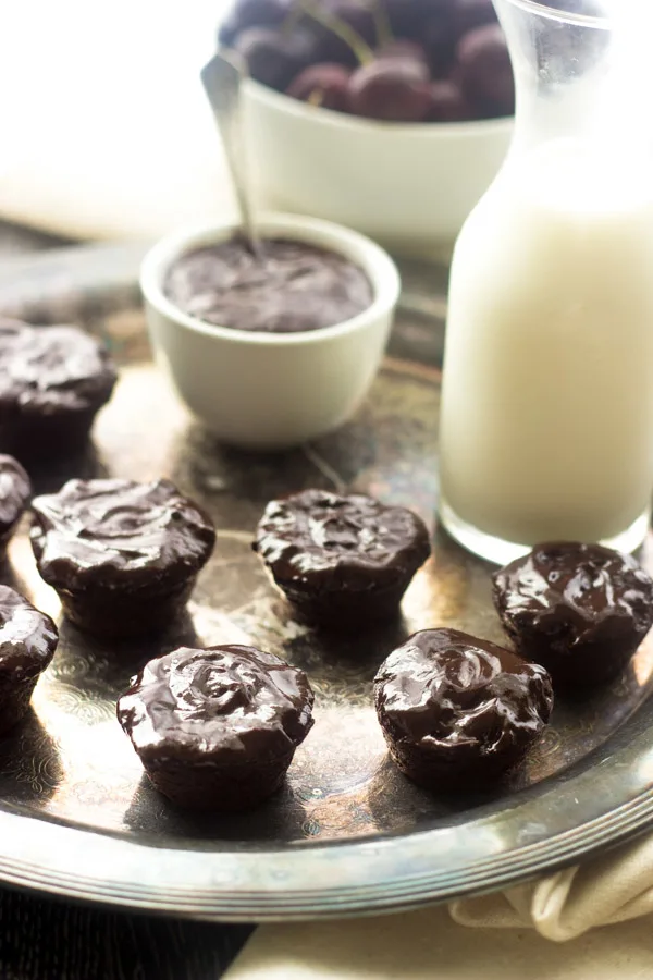 Gluten Free Cherry Brownies from Food Faith Fitness