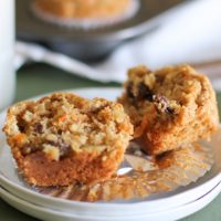 Grain-free and refined sugar-free Morning Glory Muffins | Made with almond flour and pure maple syrup theroastedroot.net #paleo #healthy #brunch #recipe @roastedroot