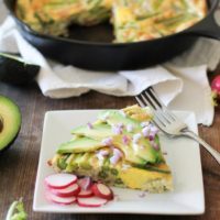 Bacon and Asparagus Frittata | theroastedroot.net #breakfast #brunch #recipe #paleo @roastedroot