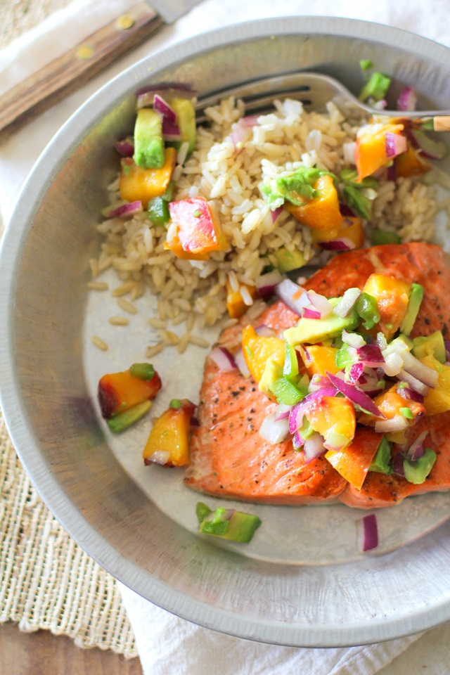 Grilled Salmon With Grilled Peach And Avocado Salsa The Roasted Root,Best Hangover Cures