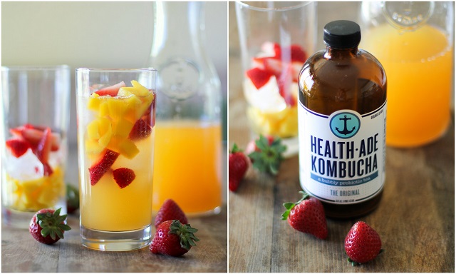 Family Friendly Kombucha Mocktail