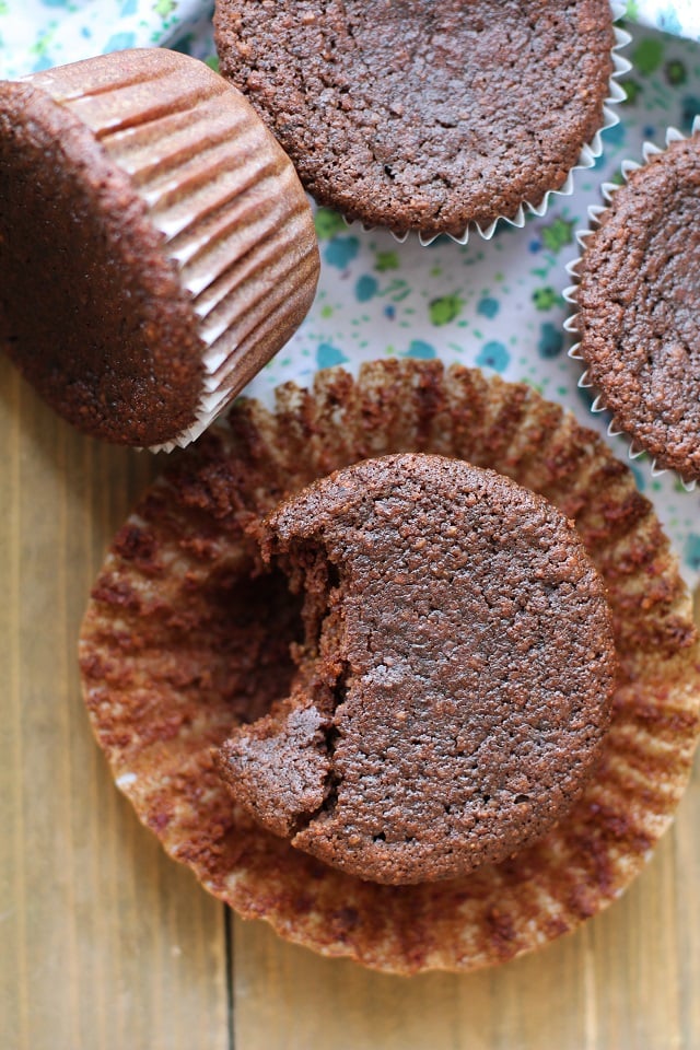 Chocolate Beet Muffins - grain-free, refined sugar-free, and paleo-friendly. Super healthy and tastes like chocolate cake! | theroastedroot.net #glutenfree #healthy #dessert