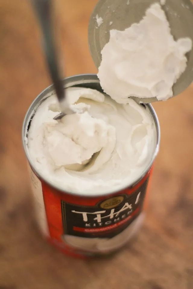 How to make homemade whipped cream using coconut milk | theroastedroot.net a dairy-free, refined sugar-free recipe that's also paleo-friendly #healthy #vegan